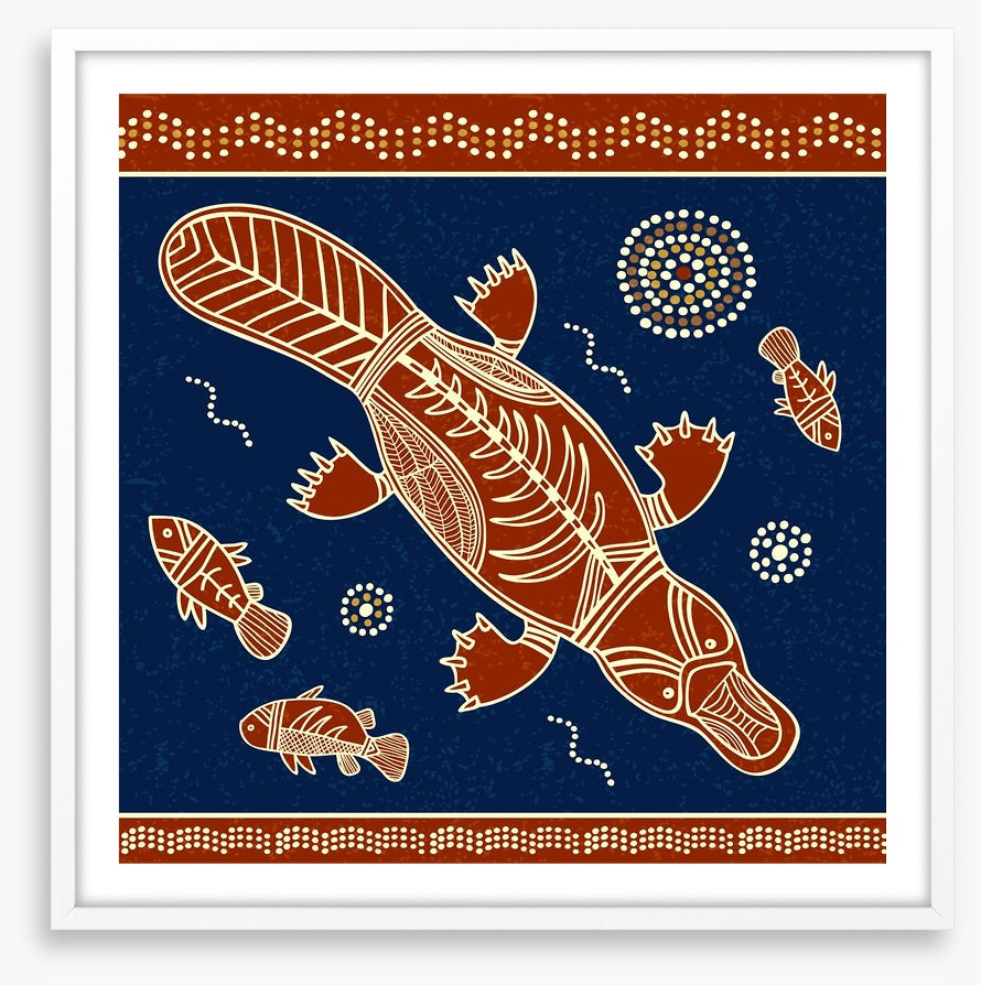 Platypus and fish
