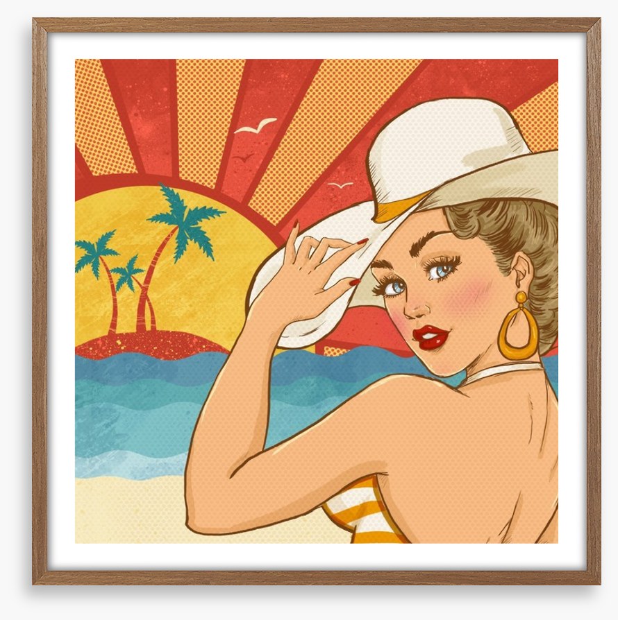 Girl on the beach