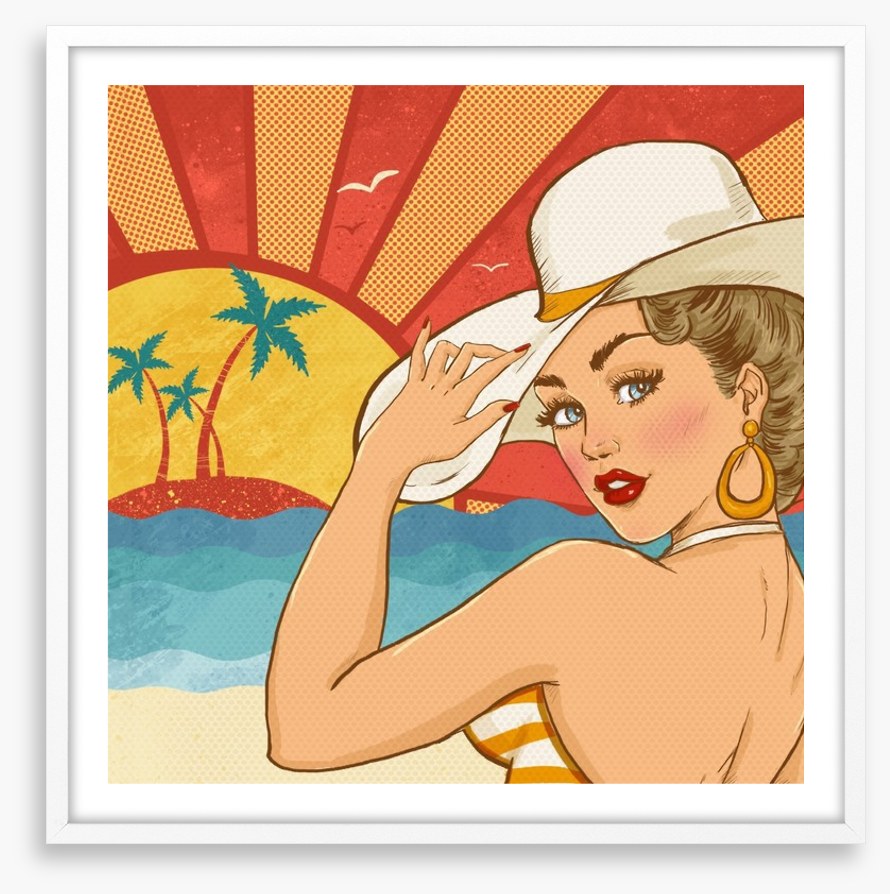 Girl on the beach