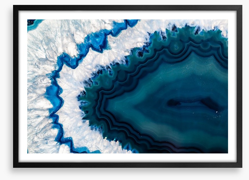 Blue agate
