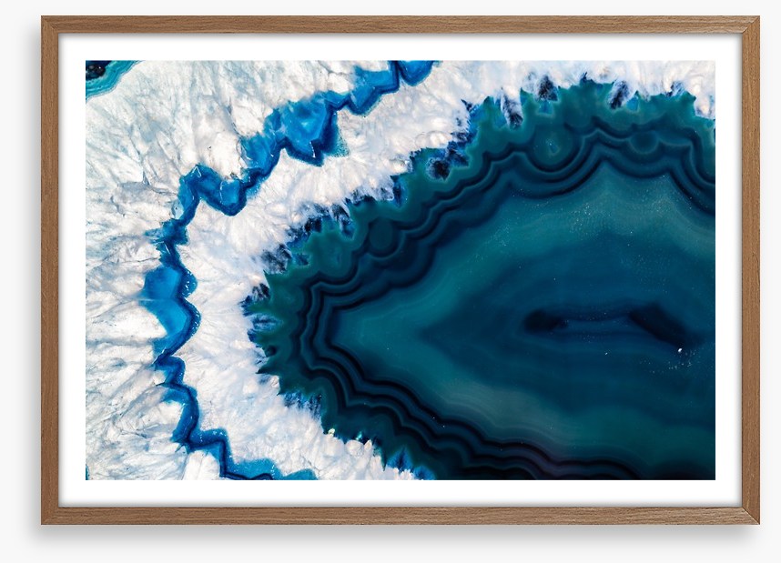 Blue agate