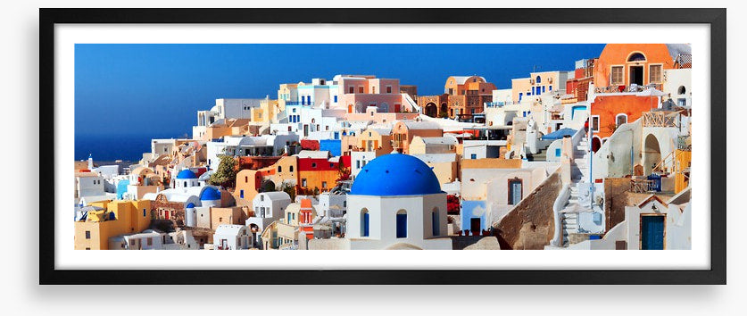 Santorini skyline