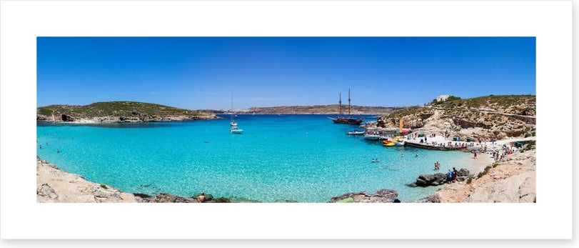 Blue Lagoon in Comino, Malta