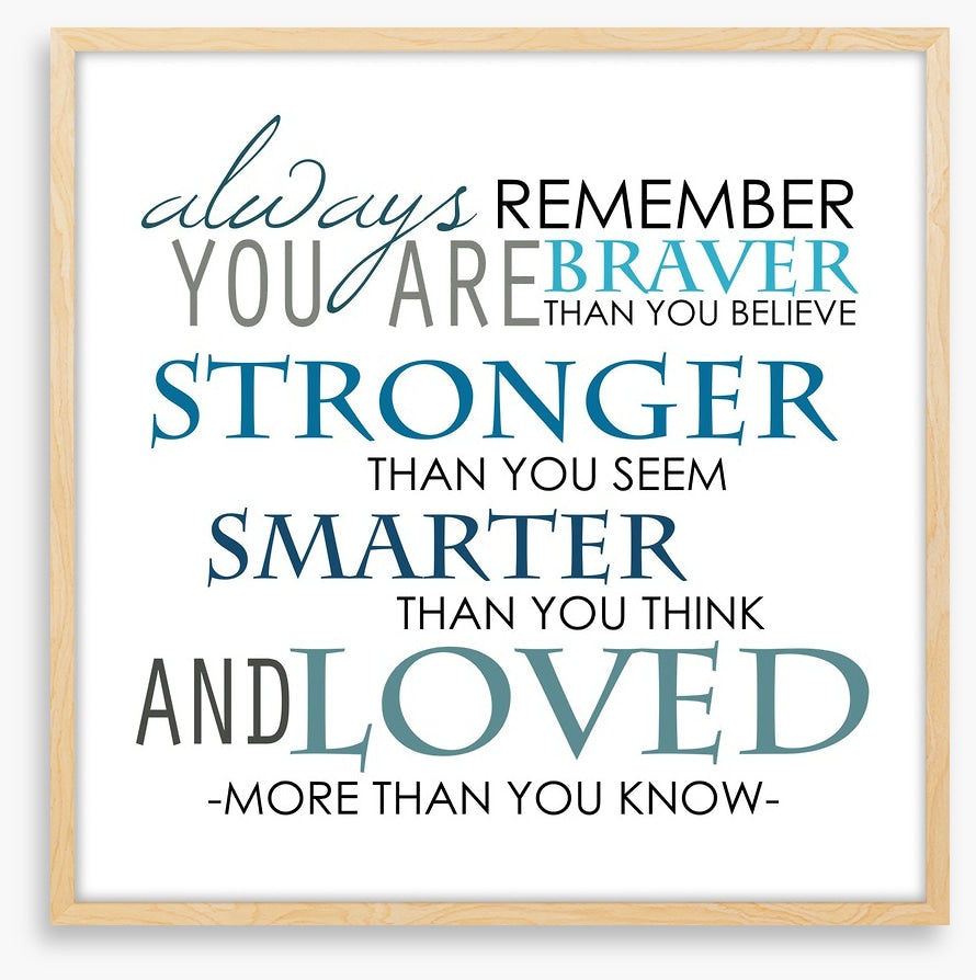 Always remember