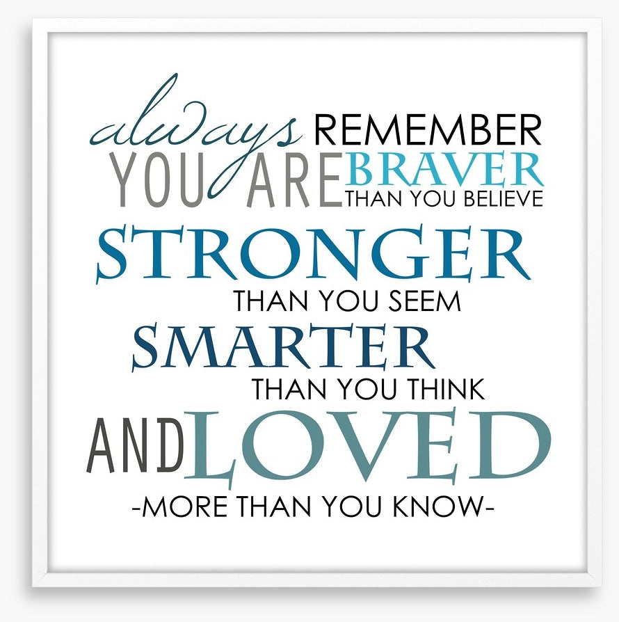 Always remember