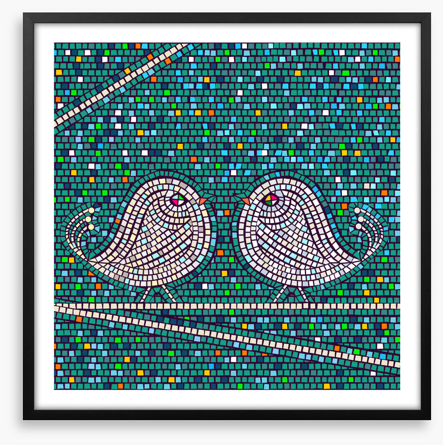 Little birds blue