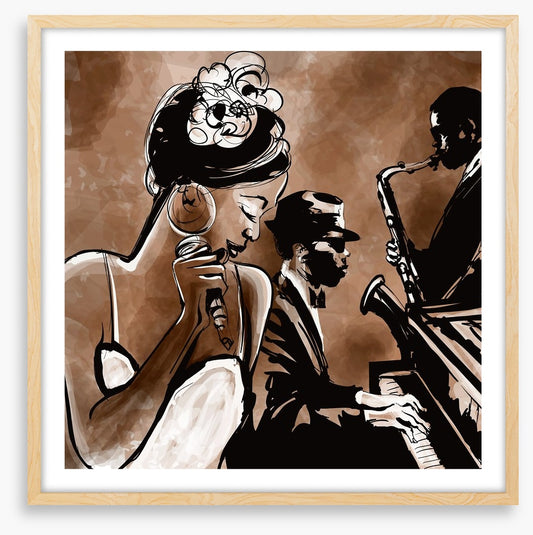 The singer and the sax