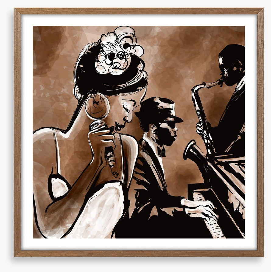 The singer and the sax