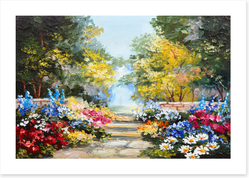 The garden path