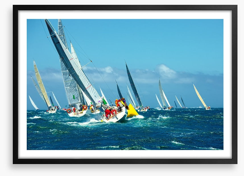 Heeling portside