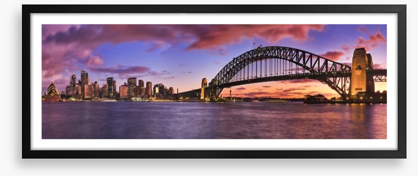 Sydney dusk panorama