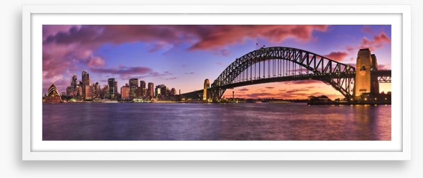 Sydney dusk panorama