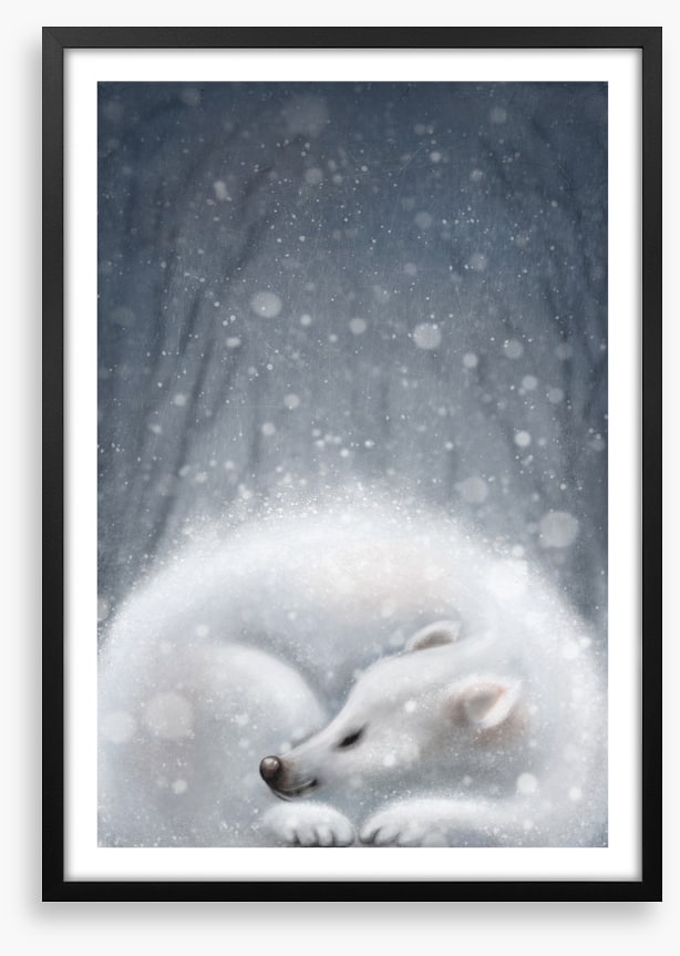 Sleeping in the snow