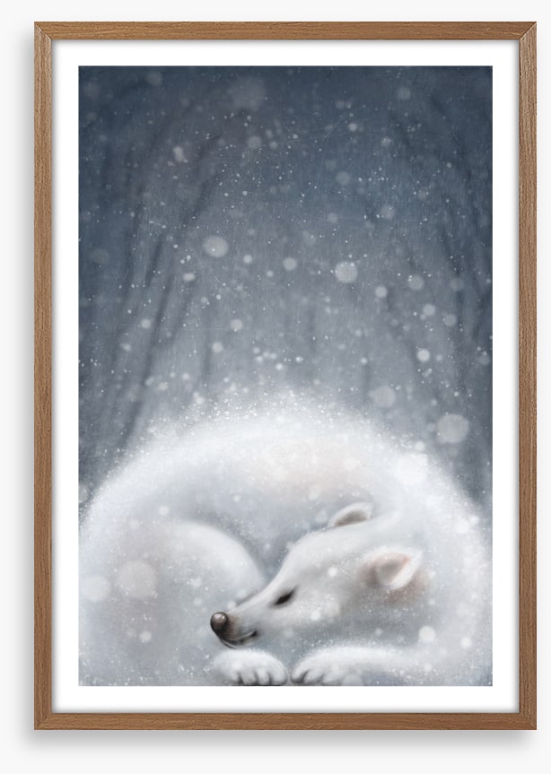 Sleeping in the snow