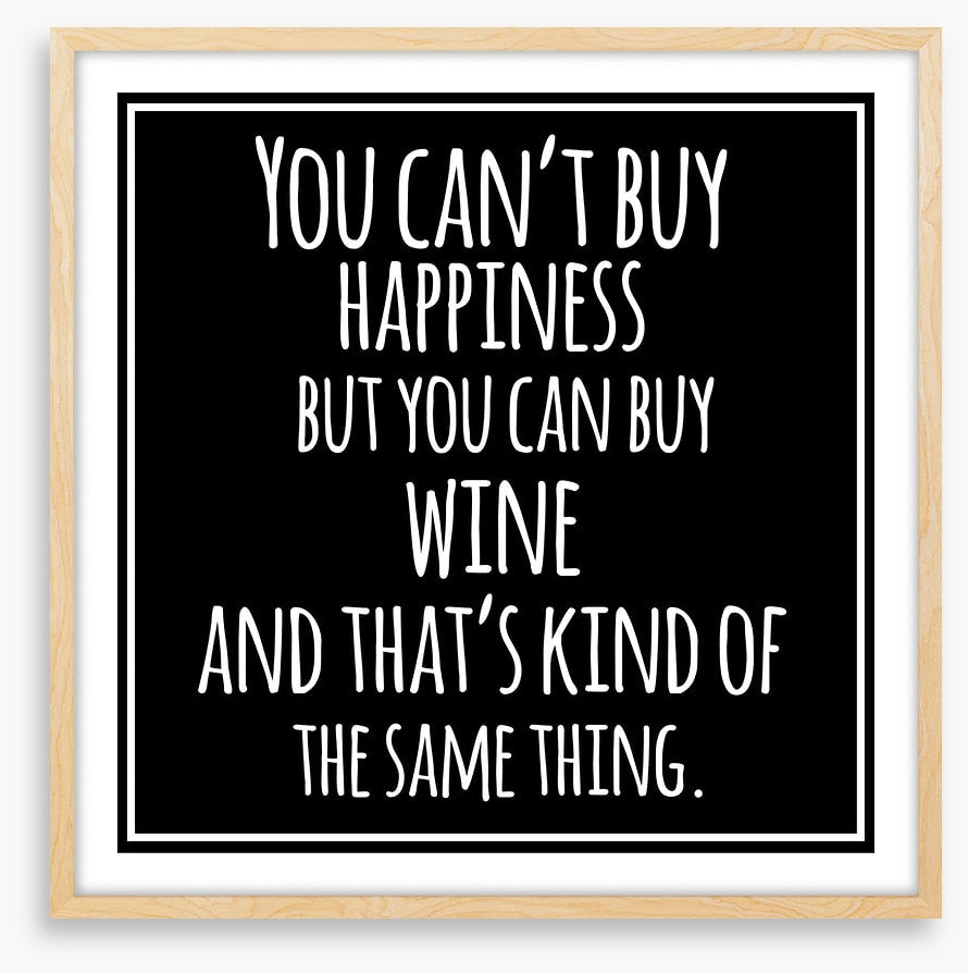 You can buy wine