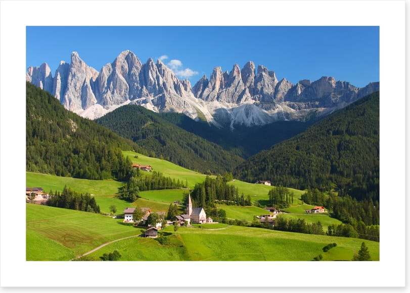 The magnificent Dolomites