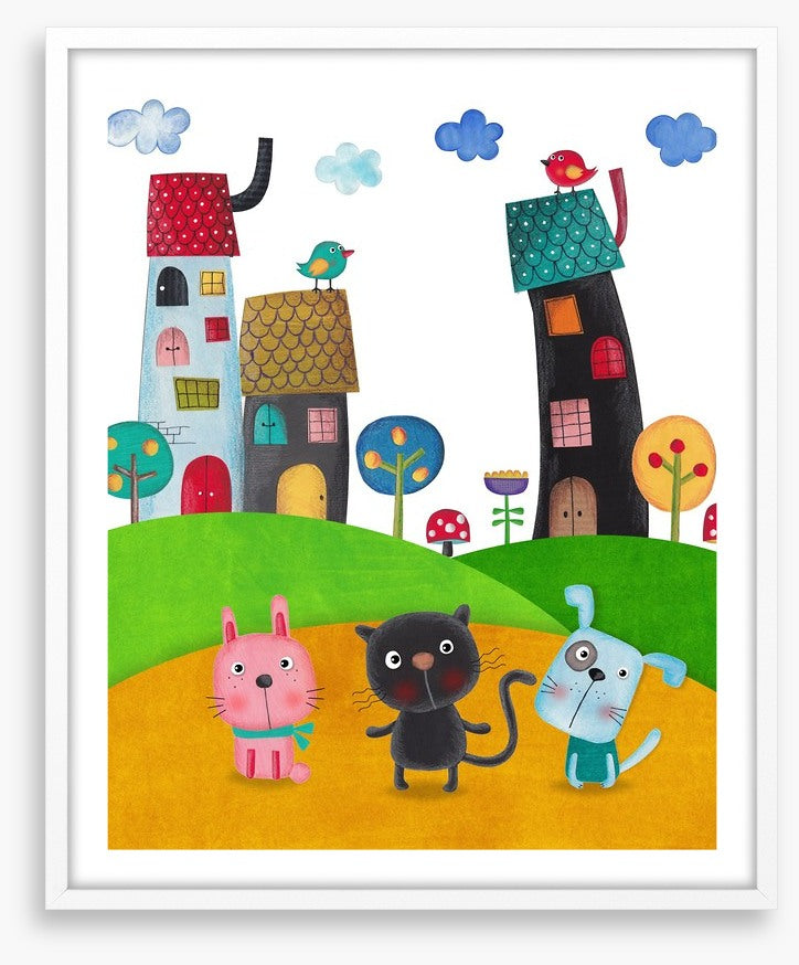The town trio