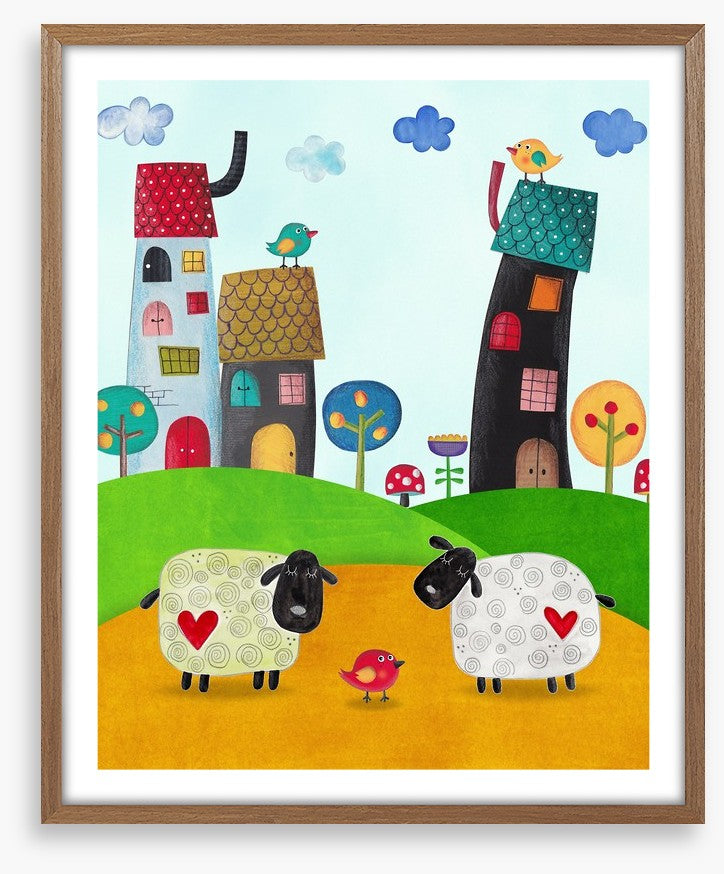 Two sheep town