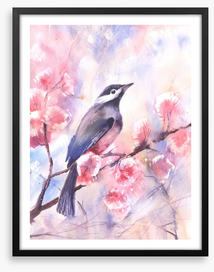 The blossom bird