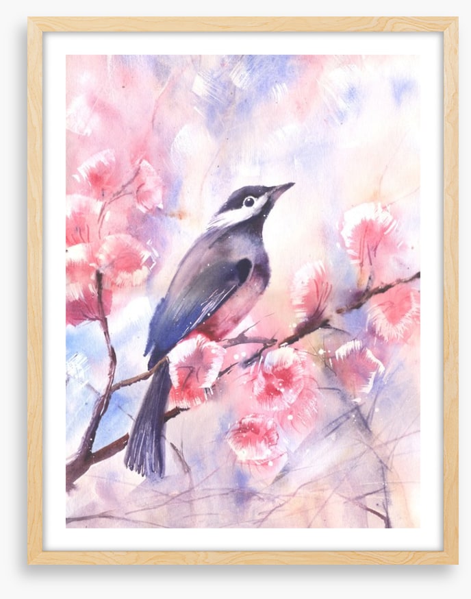 The blossom bird