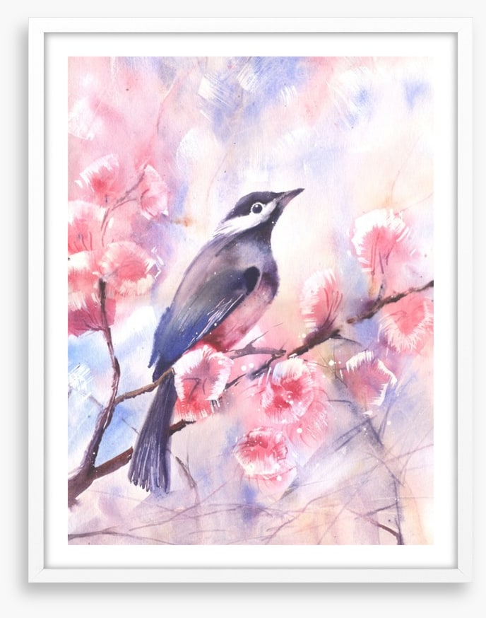 The blossom bird