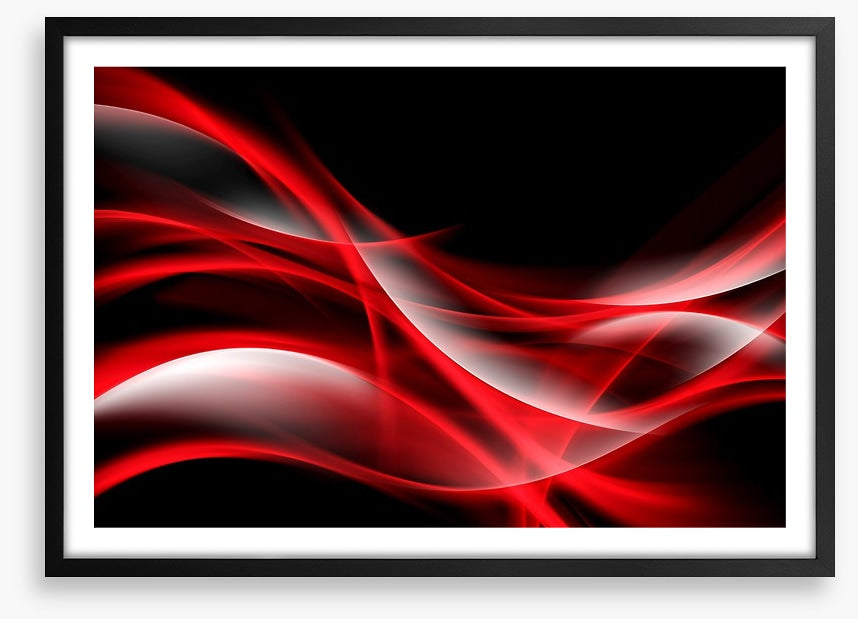 Waves of red