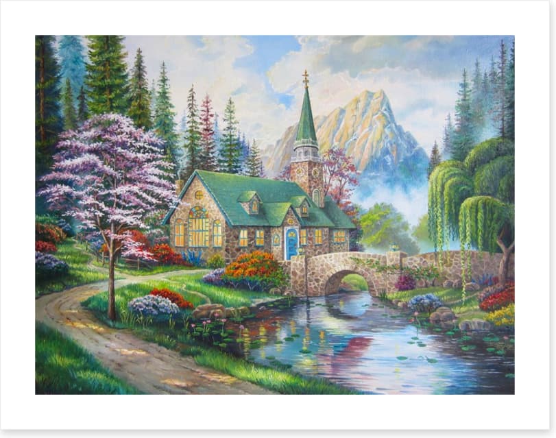 The church by the river