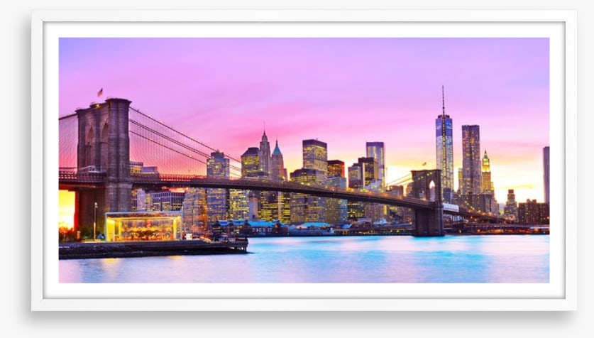 Manhattan twilight panorama