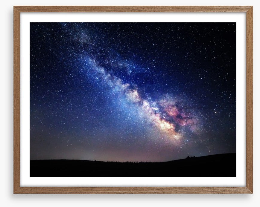 Milky Way glow