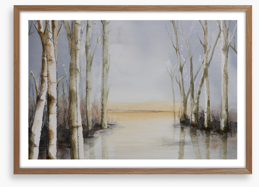 Lakeside copse