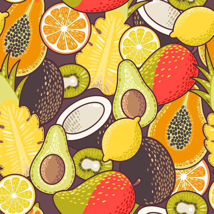 Retro fruits