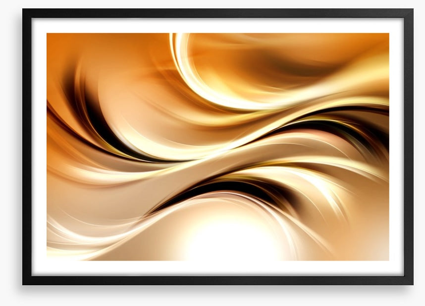 Golden waves
