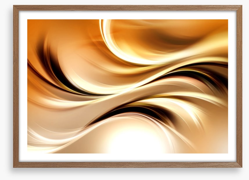 Golden waves