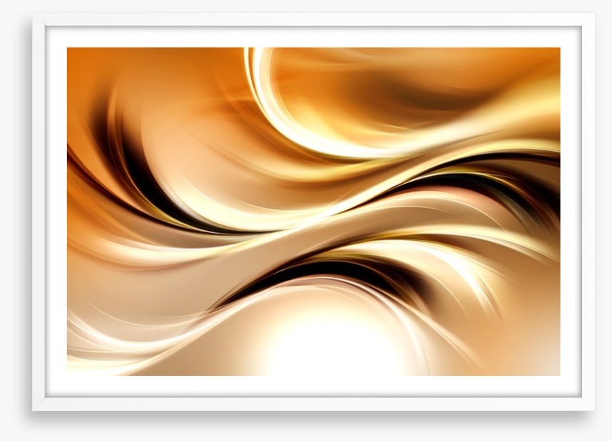 Golden waves