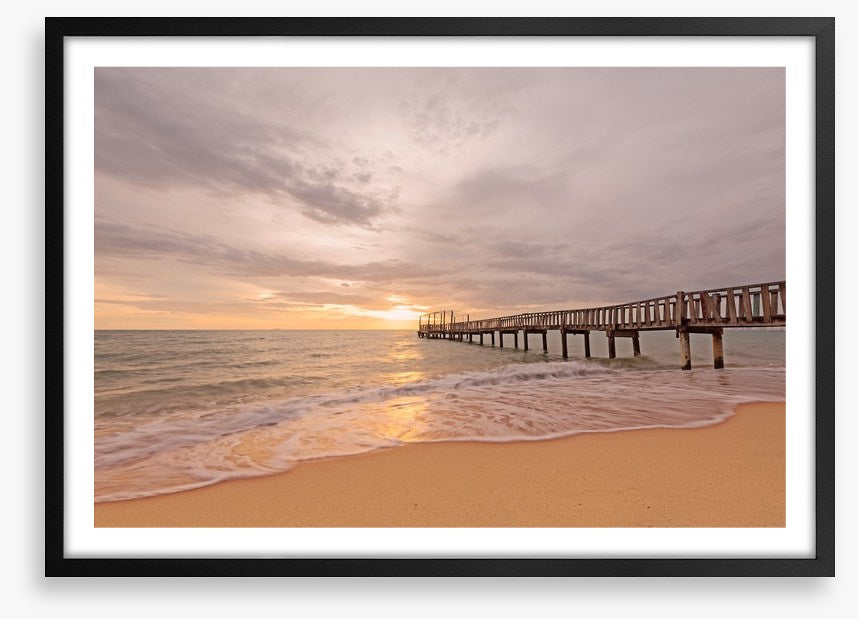 Silver sky sunrise