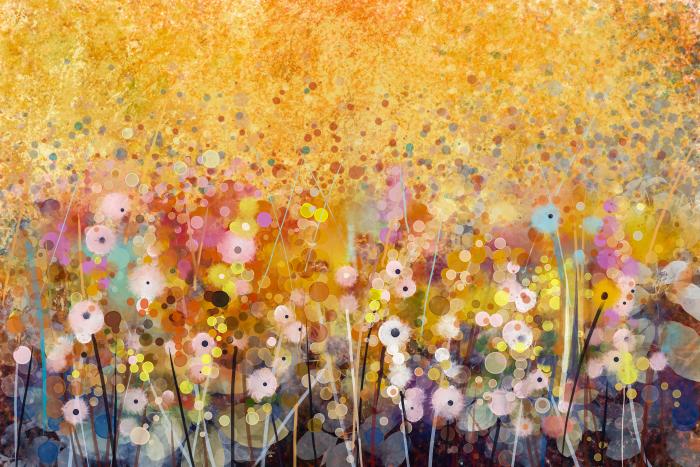 Summer blossom meadow