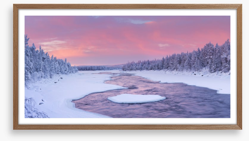 Almost frozen panorama