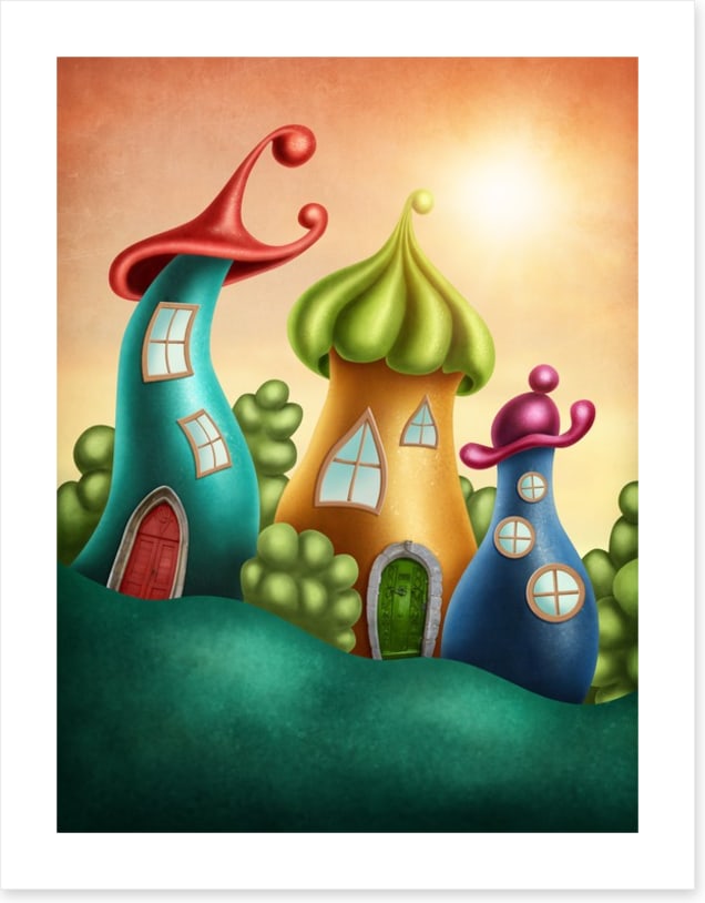Homes of the gnomes
