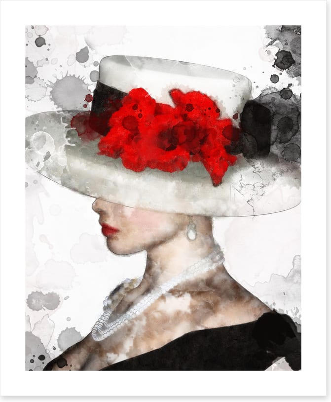 Poppies and pearls