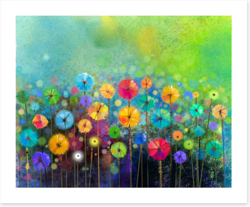 Bright sunny meadow