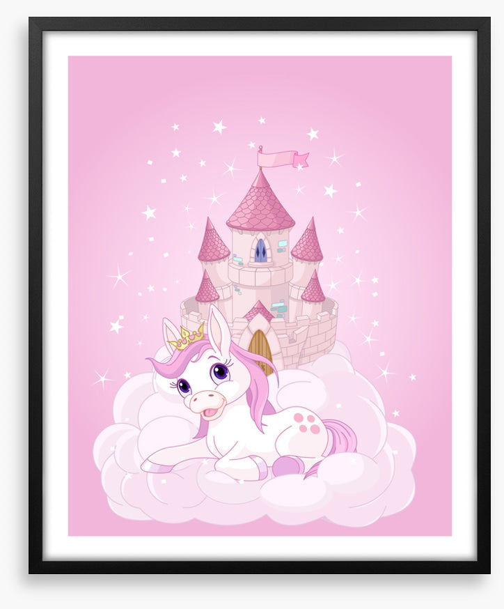 Sky castle unicorn