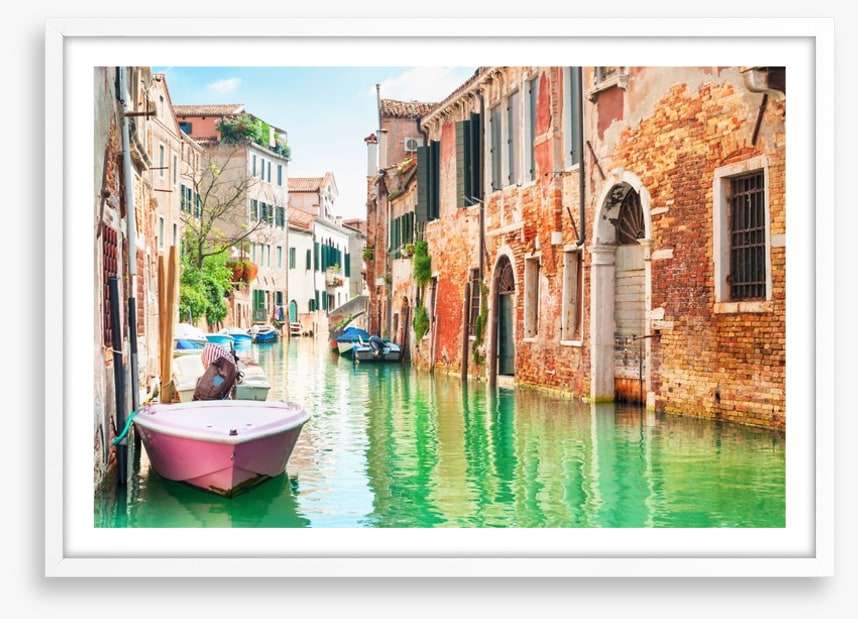 The serene canal, Venice