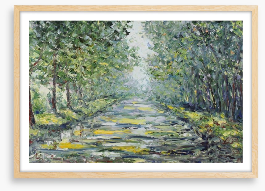 The path through the forest