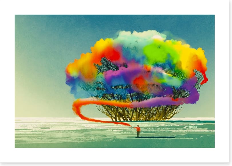 The rainbow maker