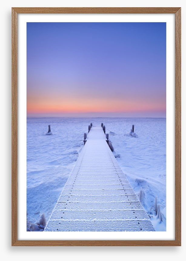 To the frozen sunset