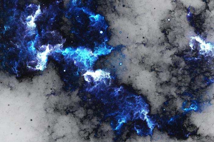 Blue nebula