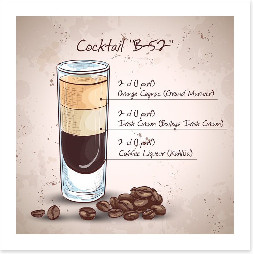 B-52 cocktail