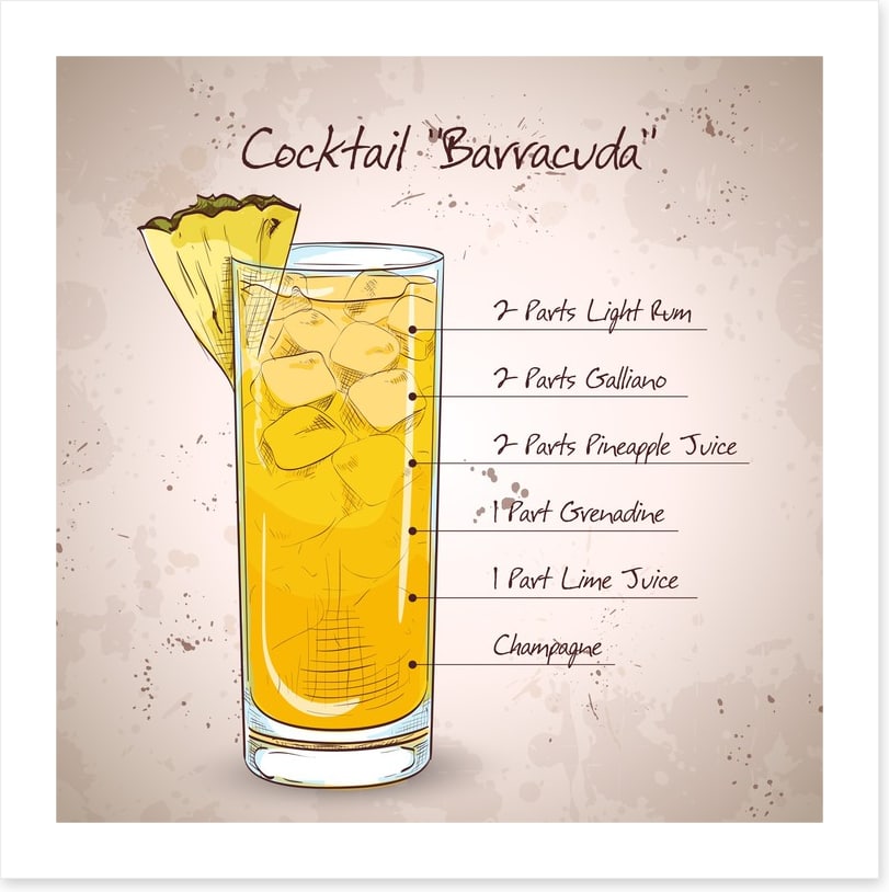 Barracuda cocktail