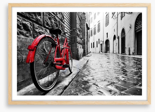 Red bike
