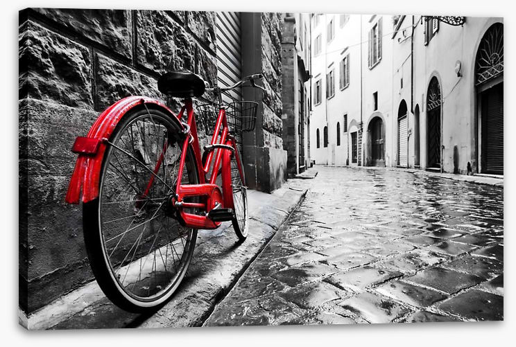 Red bike